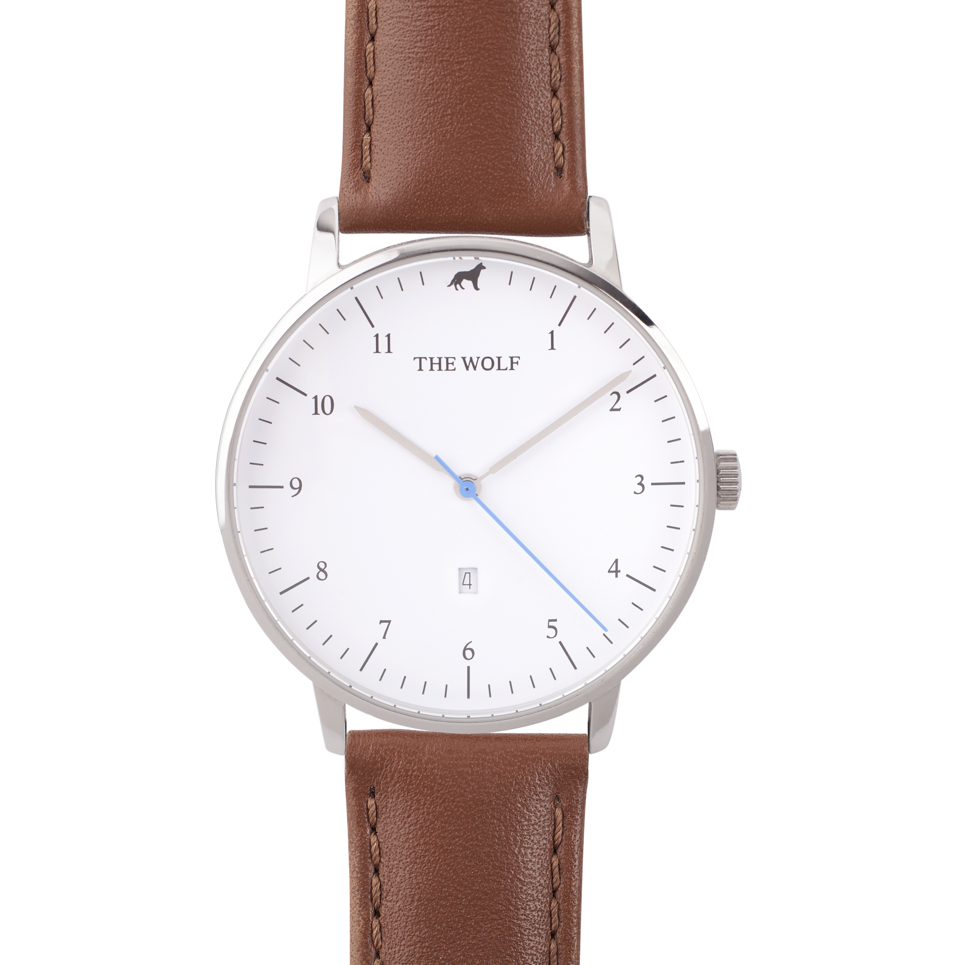 tan leather watch band